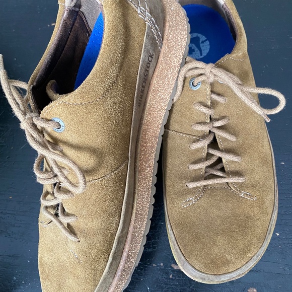 Birkenstock Honnef Low suede leather sneakers shoes sz 40 women's 9/9.5 - Picture 2 of 4